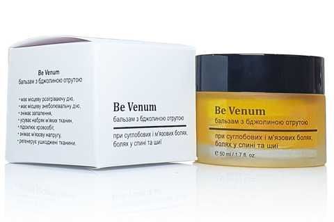 Натуральний бальзам з бджолиною отрутою Be Venum Bird Cosmetics